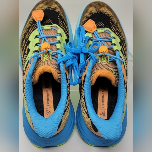 Hoka One Speedgoat 5 Trail Running Hiking Shoes 1134470 SDV Youth  Size 4.5 New - Picture 7 of 10